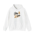 Stay Divine Hoodie - Inspirational 'Stay Divine' Graphic Pullover with Crown & Heart